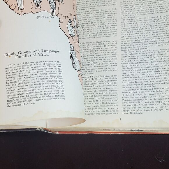 Great Negroes Past & Present, Third Edition, Hardcover CRACKED SPINE 1972 VTG - Picture 12 of 16